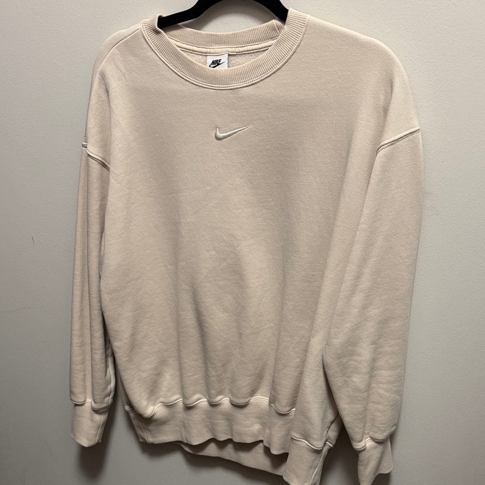 Nike Women’s Off-White Crewneck Sweater